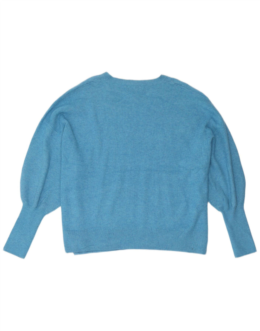 Maglione oversize con scollo a V da donna Marks & Spencer UK 18 XL Blu