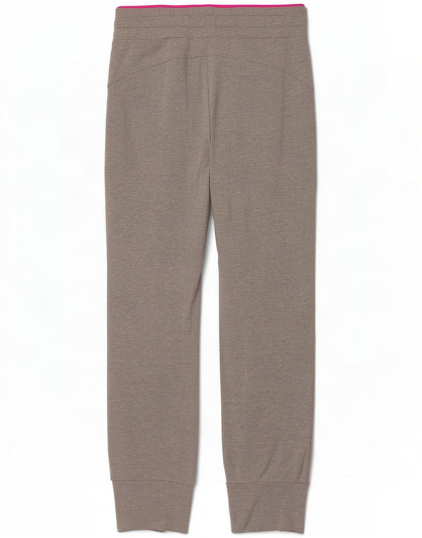 Adidas Pantaloni da tuta da donna Joggers UK 12 Cotone chiazzato grigio medio