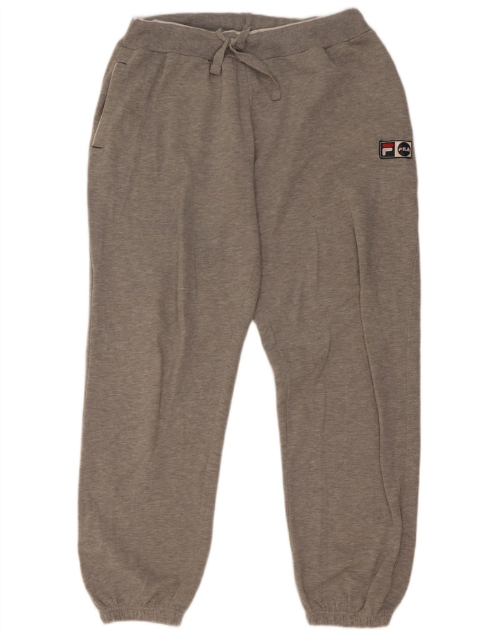Pantaloni da tuta da uomo Fila Joggers grigio medio chiazzato