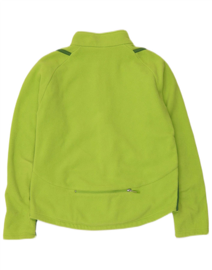 Giacca in pile Nike Therma-Fit da donna UK 4/6 Small Verde Poliestere