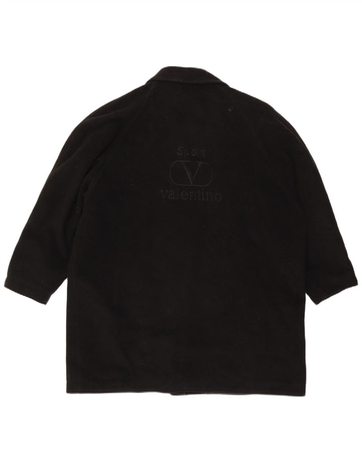 Cappotto Donna Valentino IT 46 Large Nero Lana