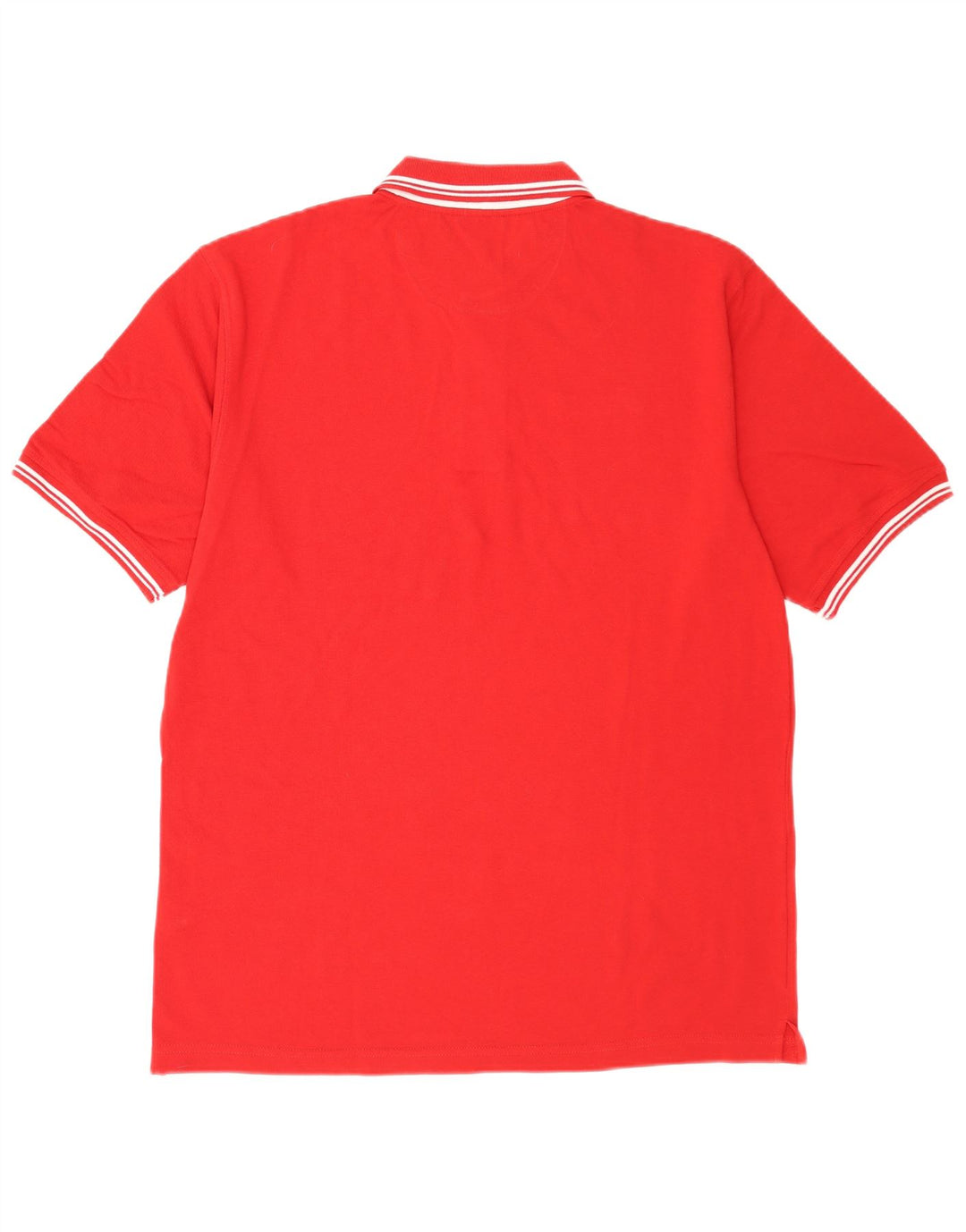 Polo Asics Uomo XL Rossa In Cotone