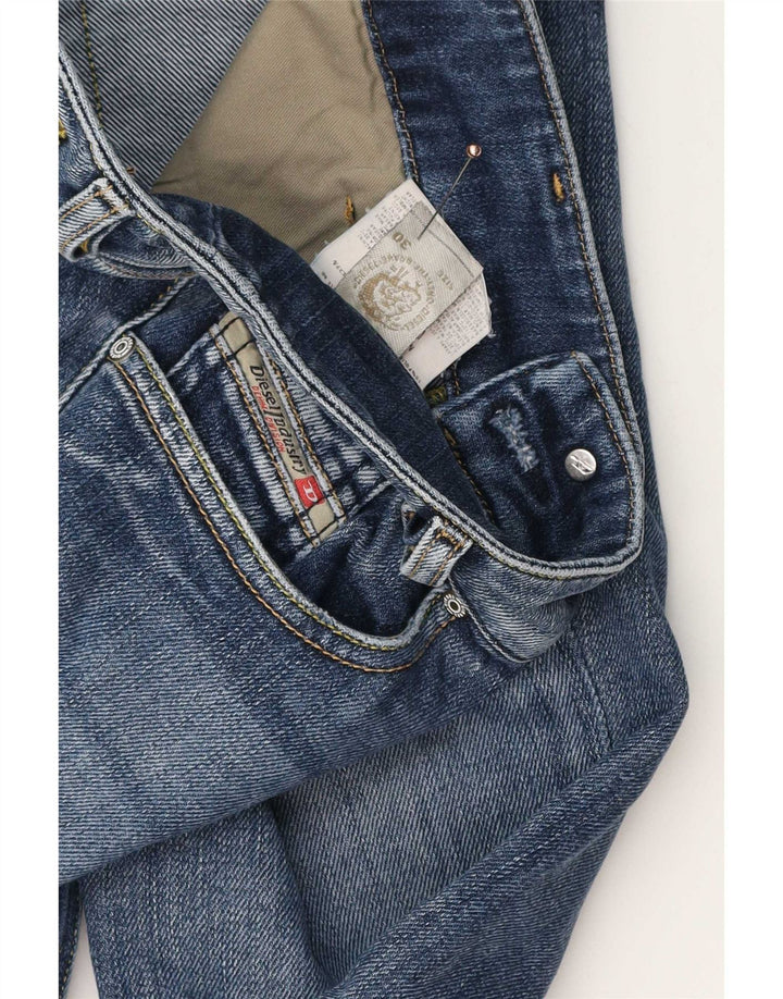 Jeans Bootcut da donna Diesel W30 L27 cotone blu