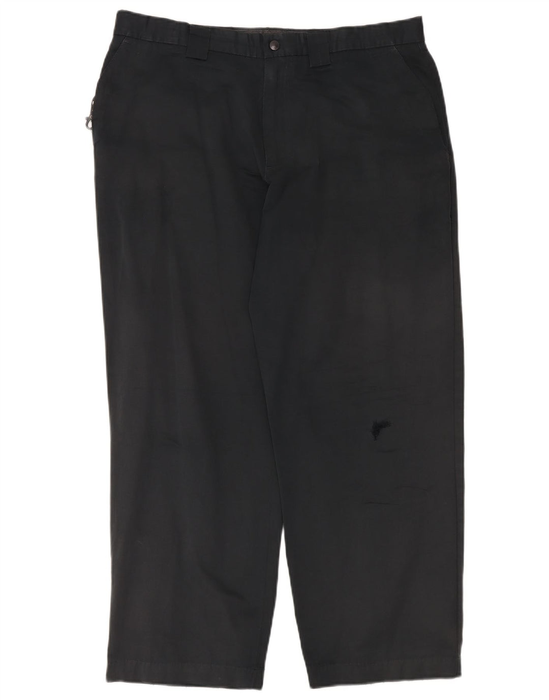 Pantaloni chino dritti Marks & Spencer da uomo blu Harbour W36 L29 Navy