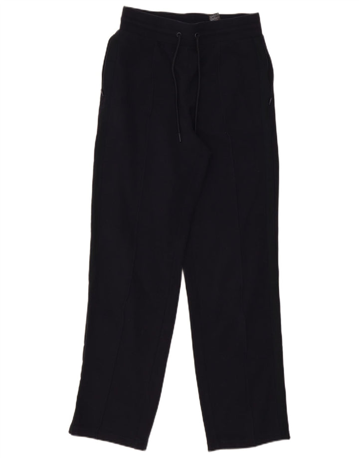 Pantaloni da tuta da donna Marks & Spencer UK 8 piccoli in cotone blu navy