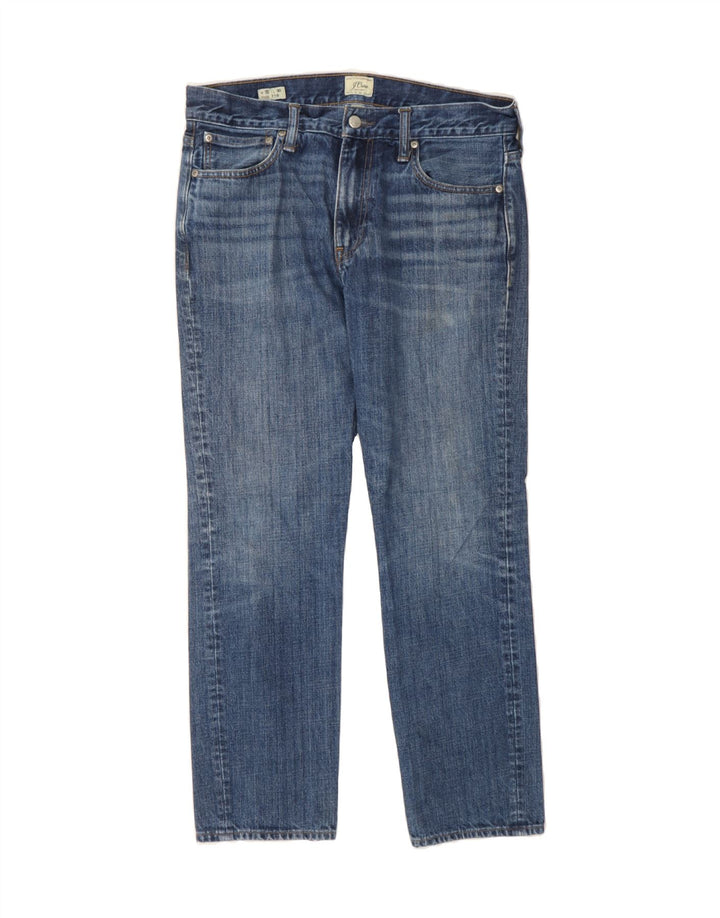 J. CREW Mens Slim Jeans W32  L30 Blue Cotton Vintage J. Crew and Second-Hand J. Crew from Messina Hembry 