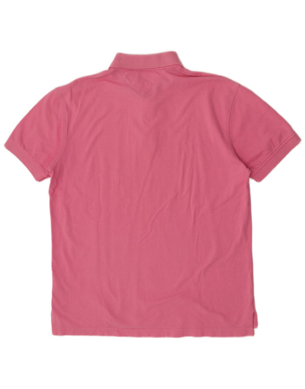 Polo da uomo Tommy Hilfiger XL in cotone rosa