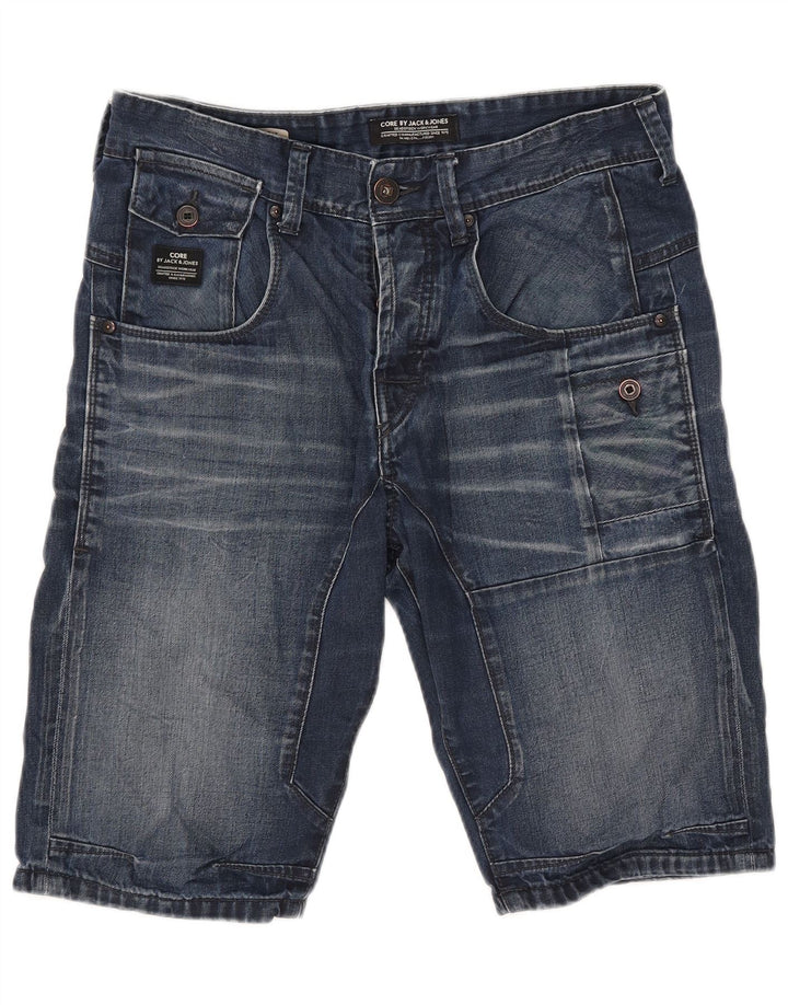 Pantaloncini di jeans da uomo Jack & Jones W32 Blu medio