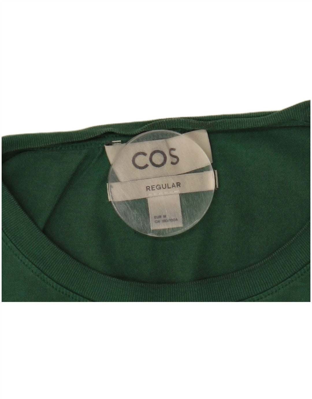 T-shirt regolare da uomo Cos verde medio