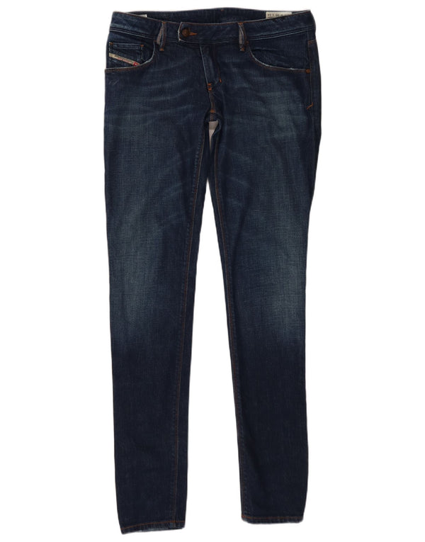 Jeans skinny Nevy da donna Diesel W30 L34 cotone blu navy