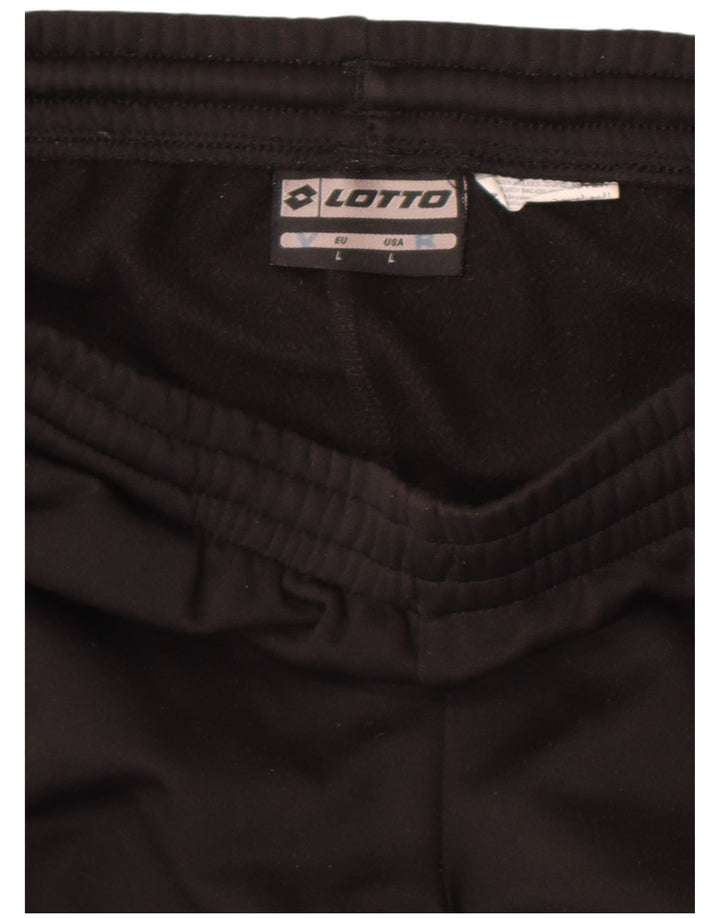 Pantaloni da tuta da uomo Lotto Joggers Large Neri