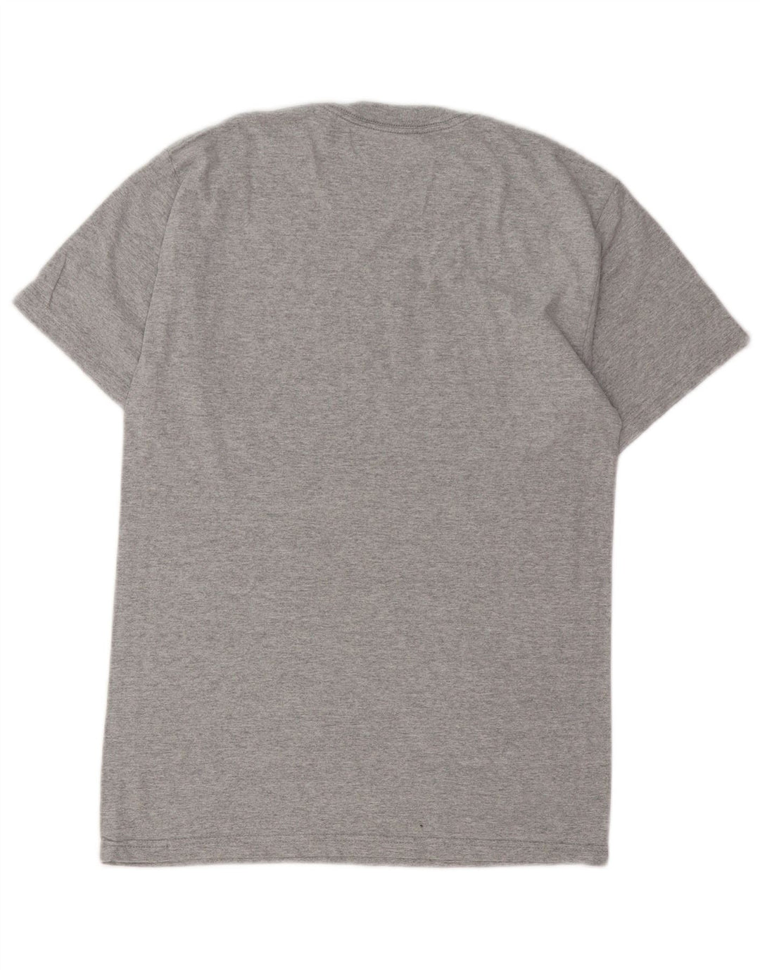 T-shirt grafica da uomo CHAMPION Top piccola in cotone grigio