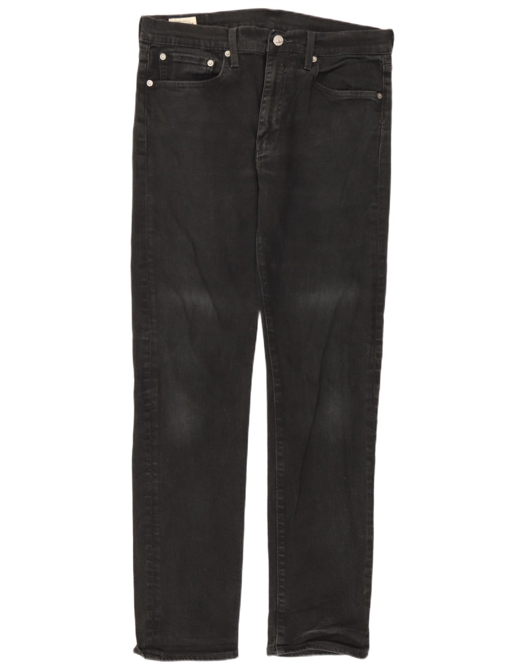 Levi's Uomo 502 Jeans affusolati W33 L31 Cotone nero