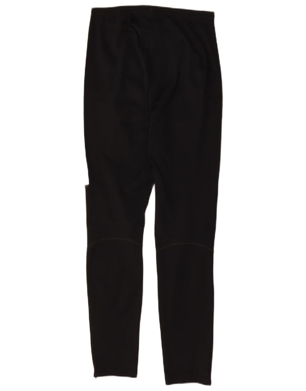 Pantaloni della tuta da donna Nike UK 10 Small Nero Colourblock Poliestere