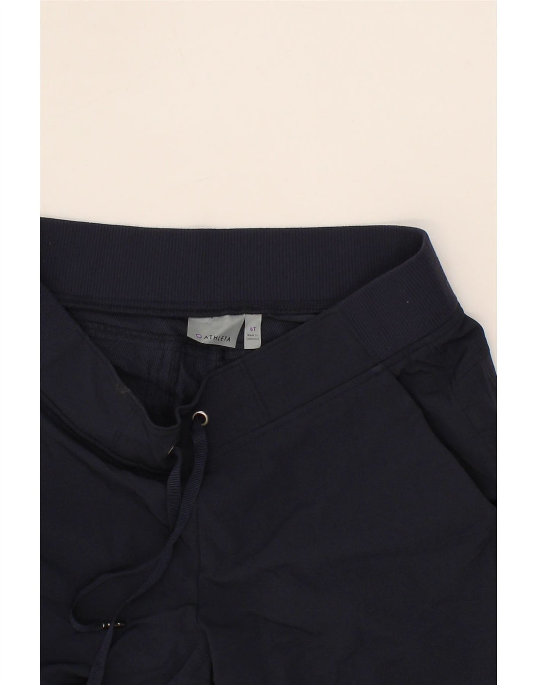 ATHLETA Womens Tracksuit Trousers US 6 Medium  Navy Blue Polyester Vintage Athleta and Second-Hand Athleta from Messina Hembry 