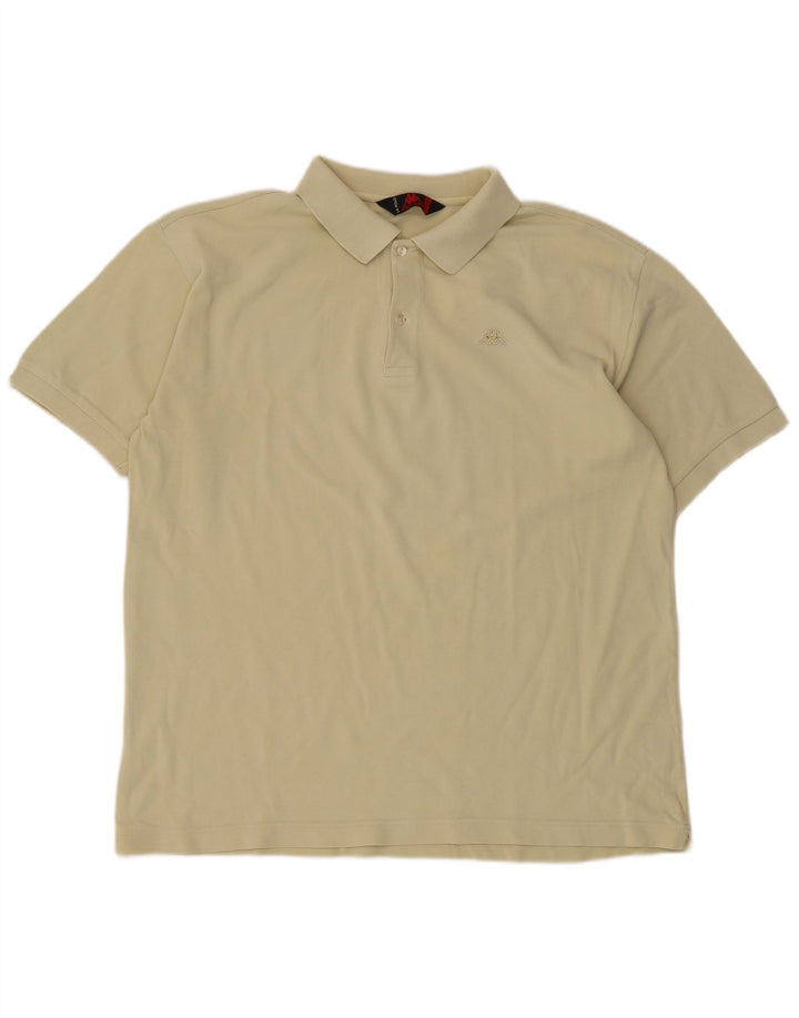 Polo Kappa Uomo XL Cotone Beige