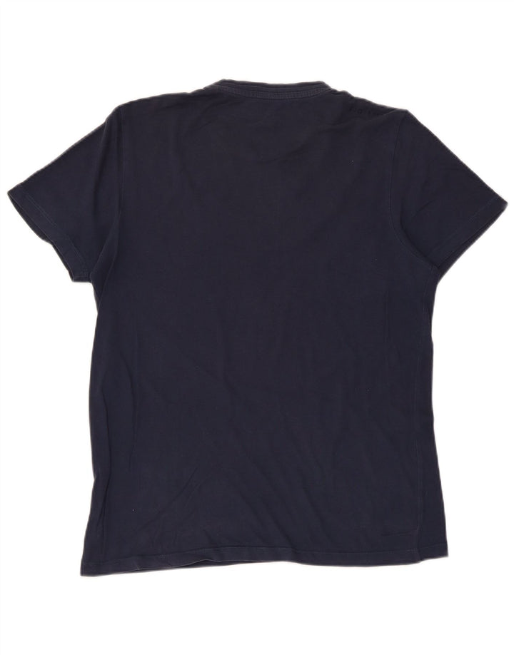 JACK & JONES T-shirt grafica da uomo piccola blu navy