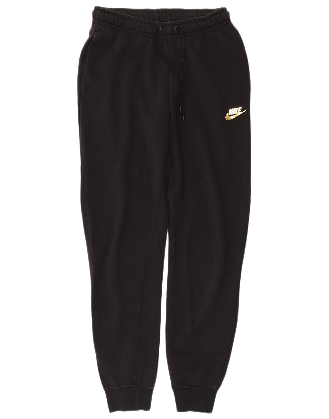 Pantaloni da tuta da donna NIKE Joggers UK 6 XS cotone nero
