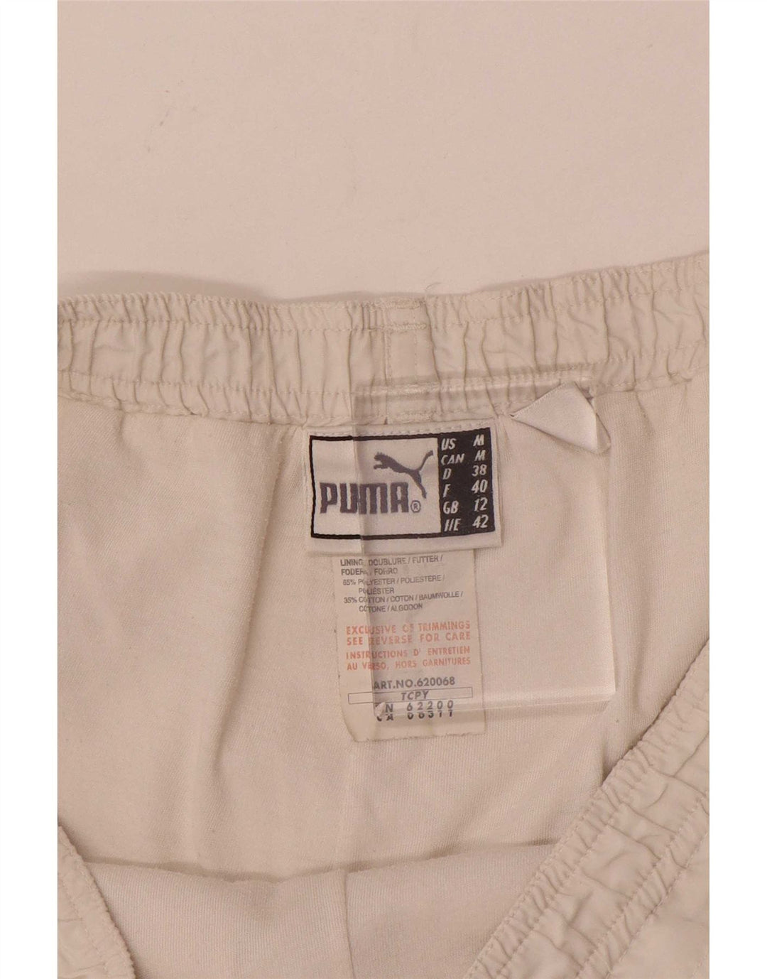 Pantaloncini sportivi da donna Puma UK 12 Medium Bianco Poliestere