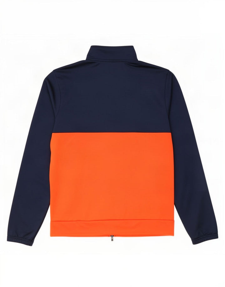 Giacca da ginnastica da uomo Adidas Small Colorblock blu navy