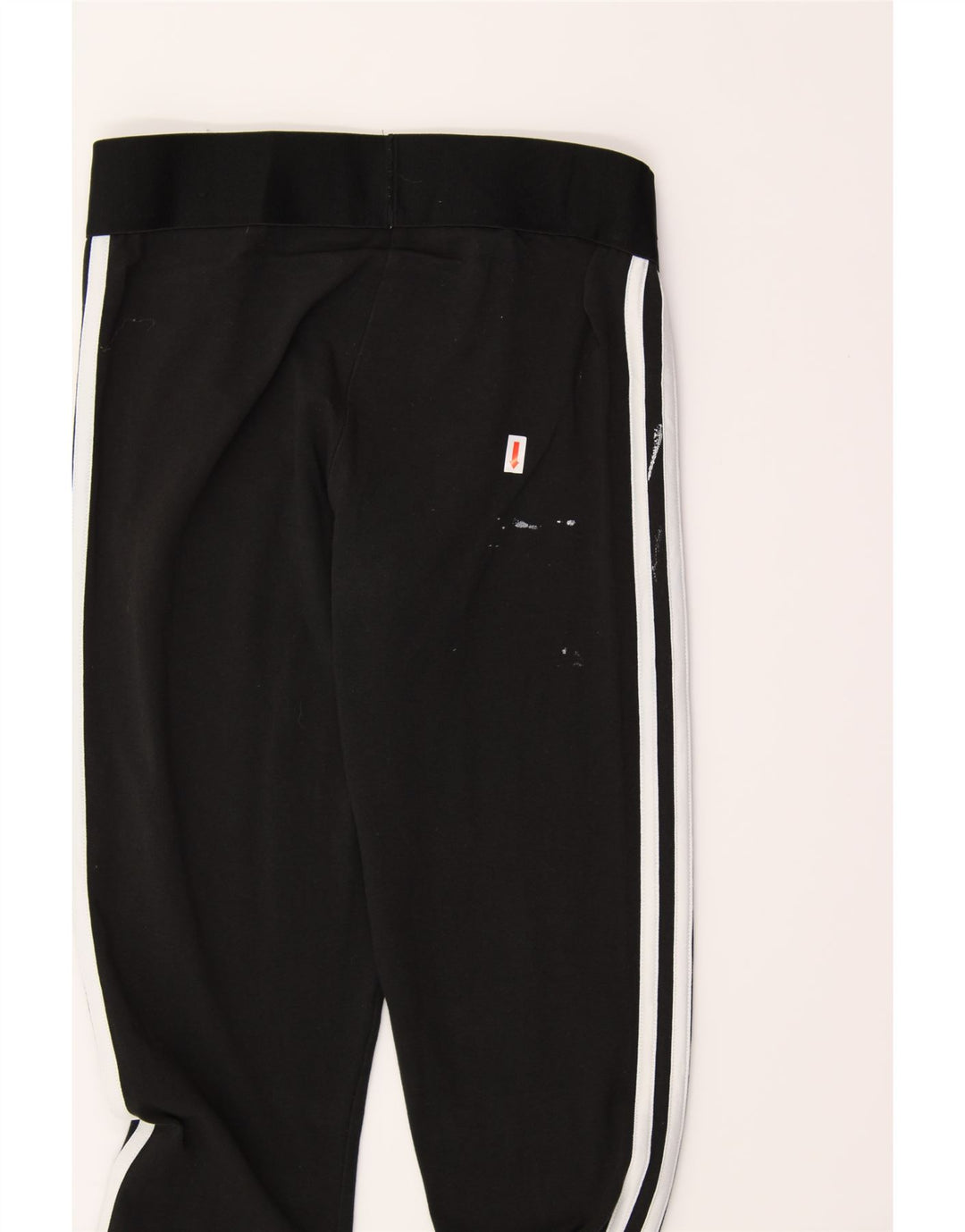 ADIDAS Womens Leggings UK 8/10 Small Black Cotton Vintage Adidas and Second-Hand Adidas from Messina Hembry 
