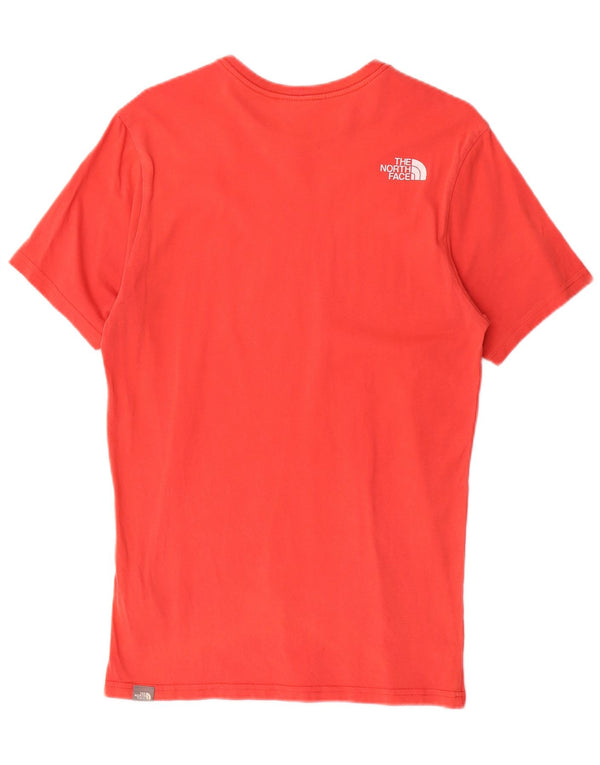 T-shirt grafica da uomo The North Face Top Small in cotone rosso