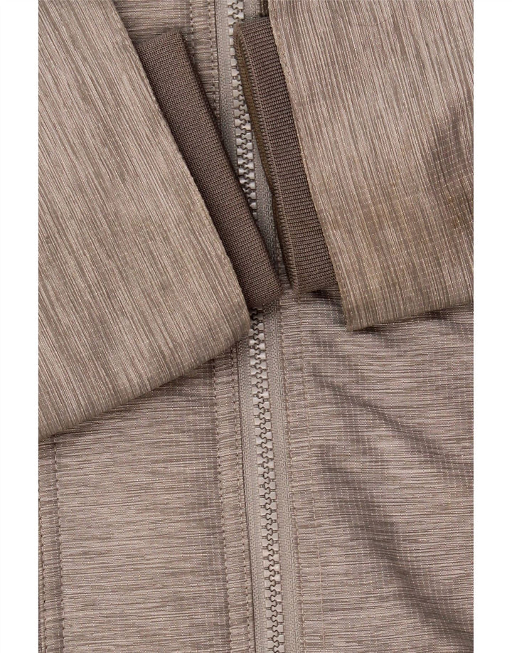 Giacca antipioggia da donna con cappuccio Superdry UK 14 Large Grey Flecked