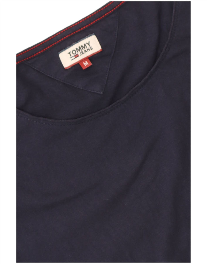 T-shirt da donna Tommy Hilfiger Top UK 12 medio blu navy