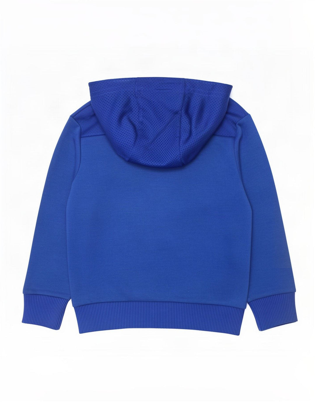 Felpa con cappuccio grafica da ragazzo Adidas 5-6 anni in poliestere blu