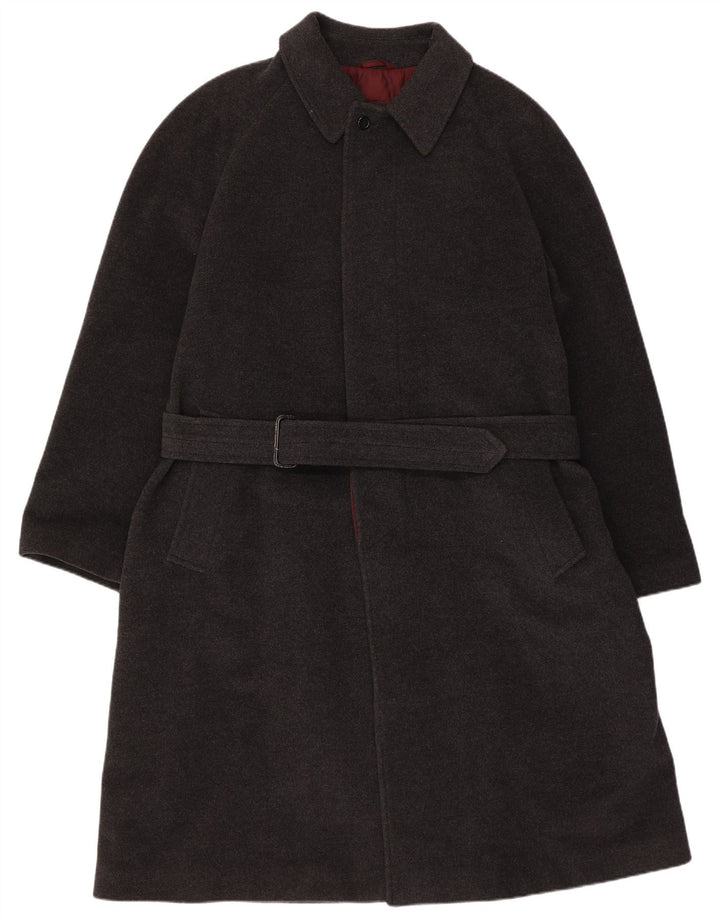 Cappotto Ballarini Uomo IT 50 Large Grigio Lana Vergine