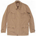 Geox Giacca da uomo Respira Utility UK 40 Large Beige Poliestere