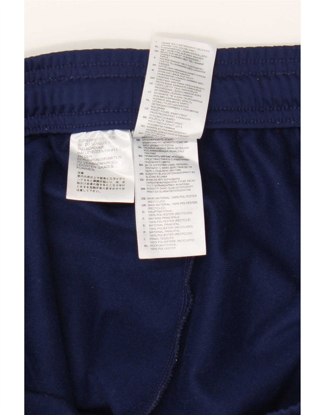 Pantaloni da tuta da uomo Adidas Joggers 2XL poliestere blu navy