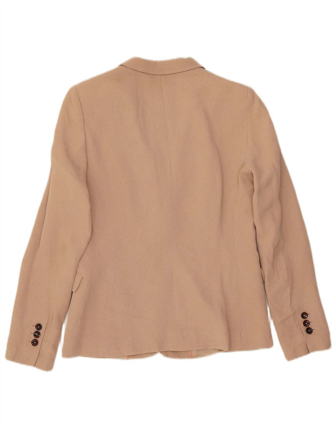 Giacca blazer da donna a 1 bottone Massimo Dutti EU 38 piccola in acrilico beige