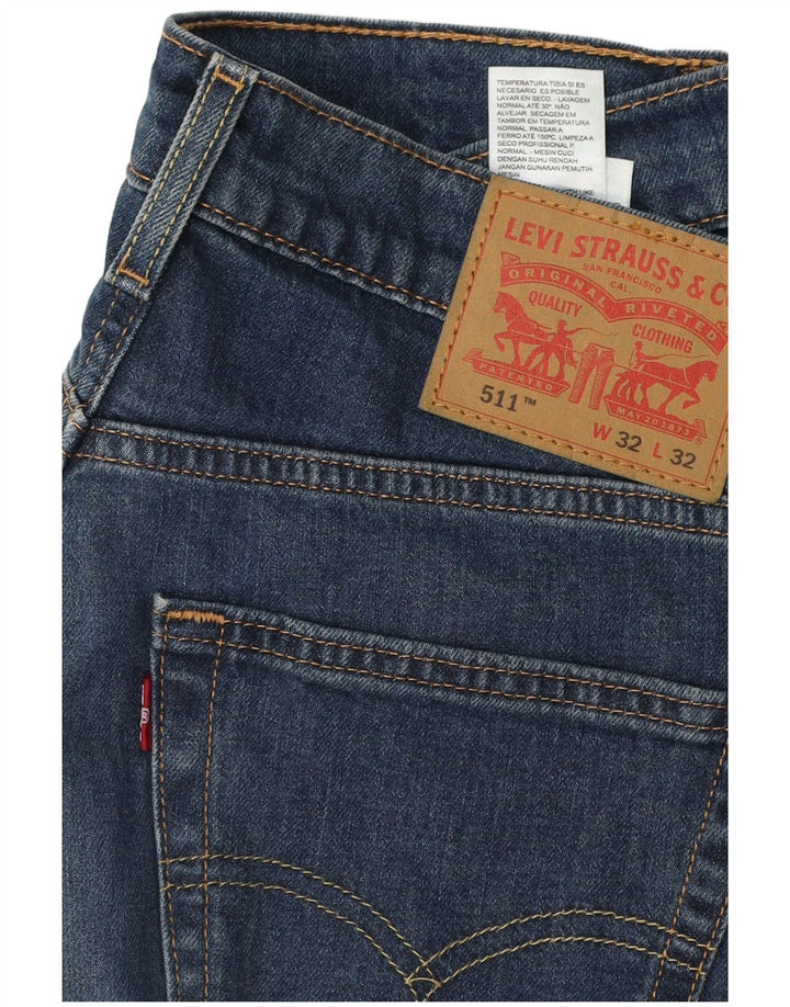 LEVI'S Jeans da uomo 511 slim W32 L30 cotone blu