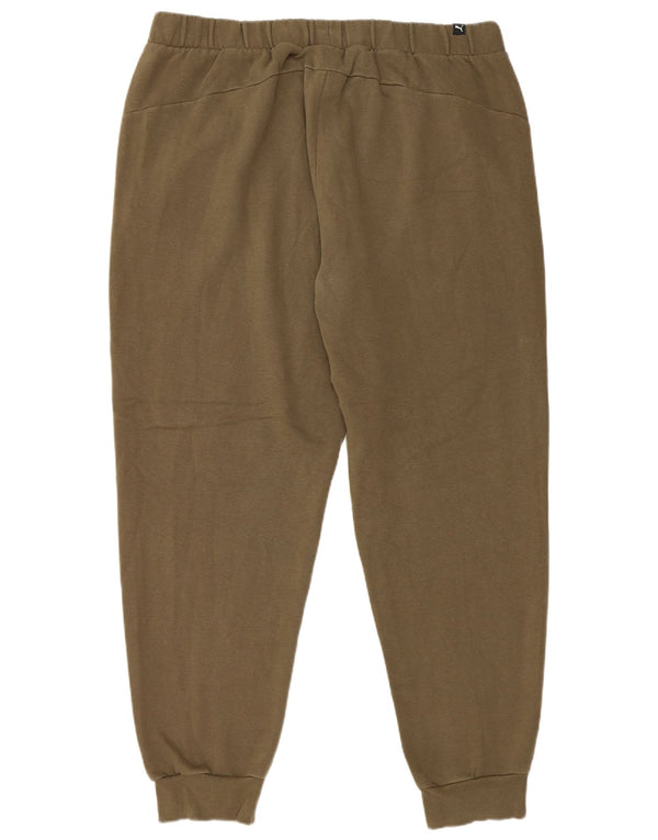 Pantaloni da tuta grafica da uomo Puma Joggers 2XL cotone kaki