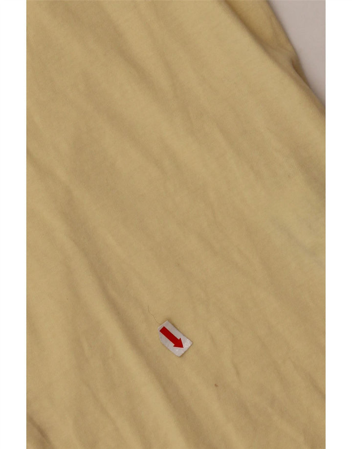 T-shirt da uomo LYLE & SCOTT Top piccola in cotone giallo