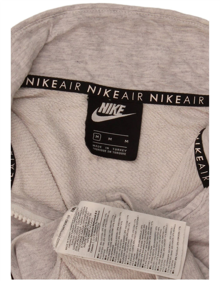 Felpa da donna Nike Nike Air Graphic Felpa UK 14 Grigio medio