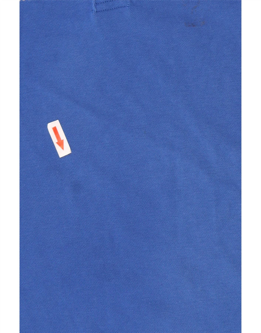 Polo grafica da uomo Champion piccola in cotone blu
