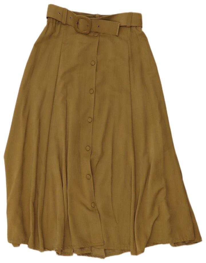Gonna svasata da donna Incognito W28 viscosa kaki media