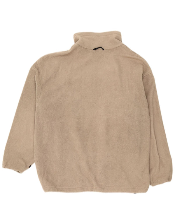 Giacca in pile da uomo Columbia UK 42 XL Poliestere beige