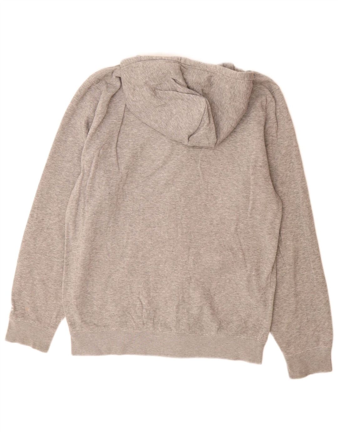 Maglione con cappuccio e zip grafica da uomo Champion grande grigio screziato