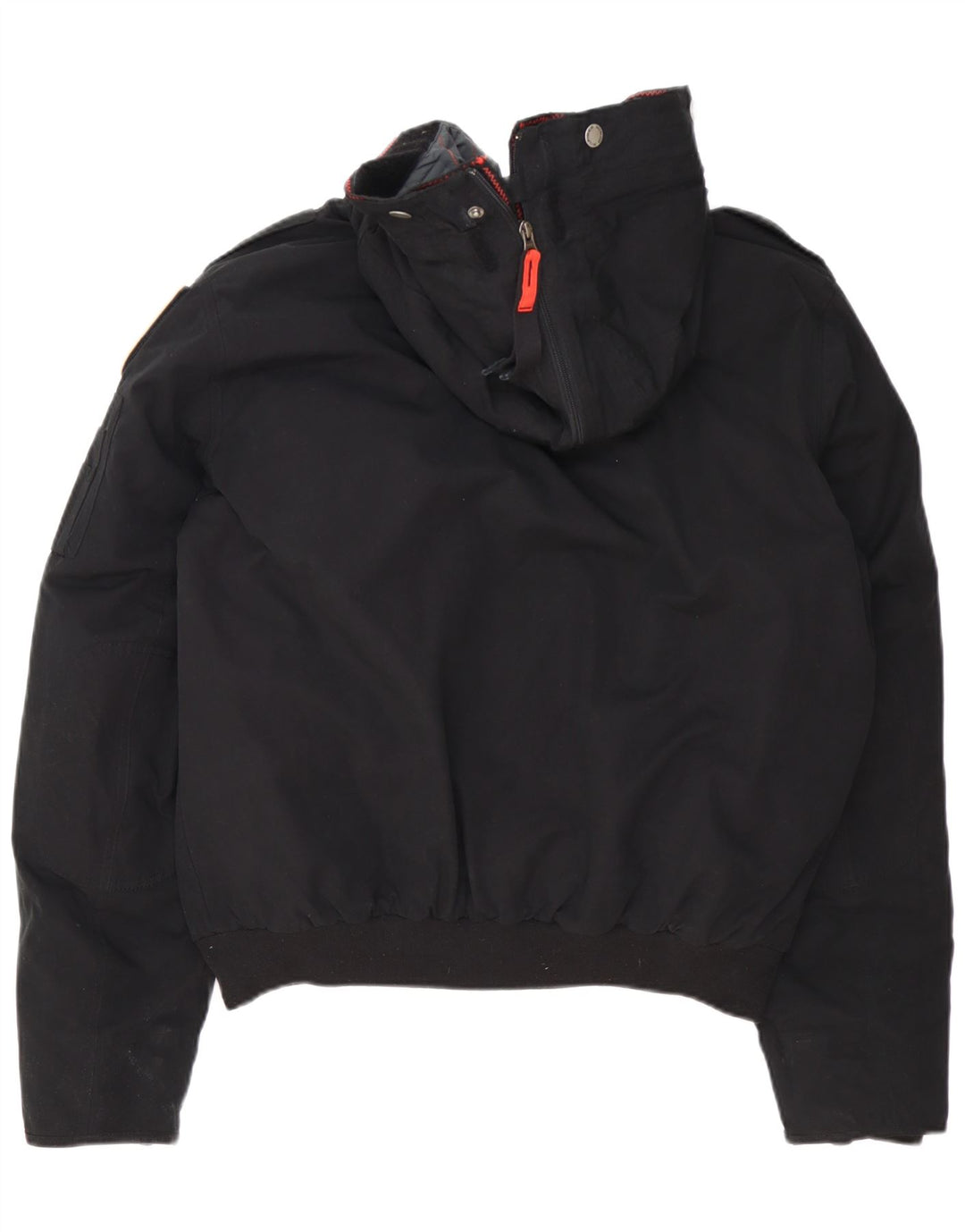 Tommy Hilfiger Uomo Bomber con cappuccio Denizen UK 42 XL Poliestere nero