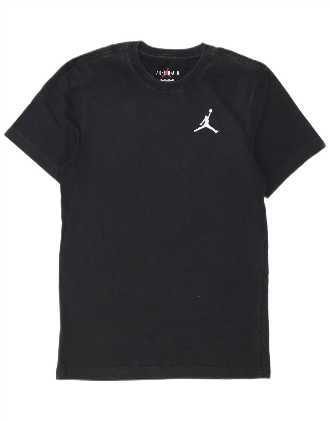 T-shirt Jordan da uomo Top XS in cotone nero