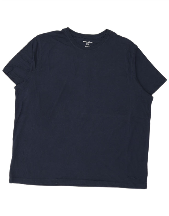 T-shirt da uomo Eddie Bauer Top 2XL cotone blu navy