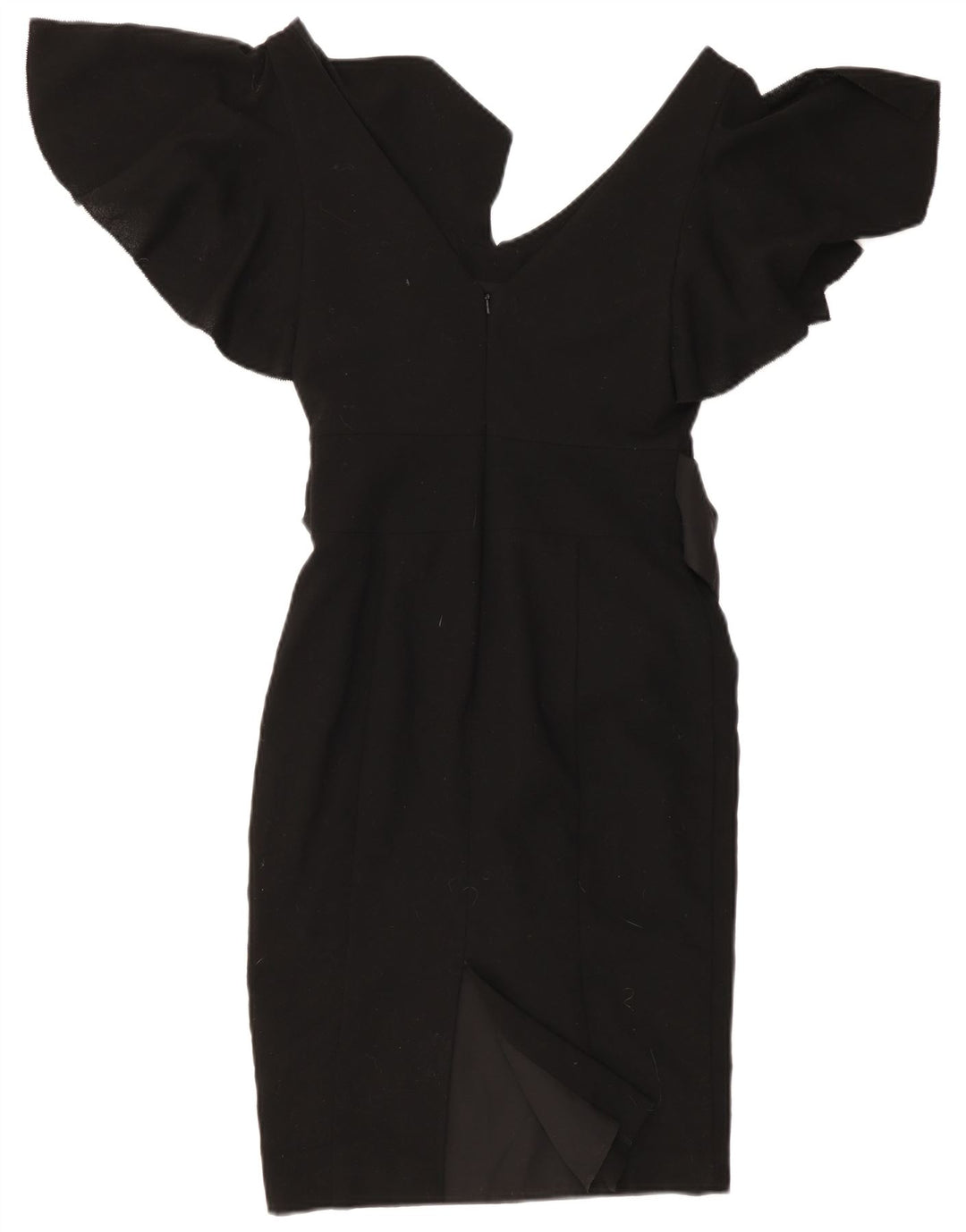 Abito aderente da donna Ted Baker taglia 1 XS lana nera