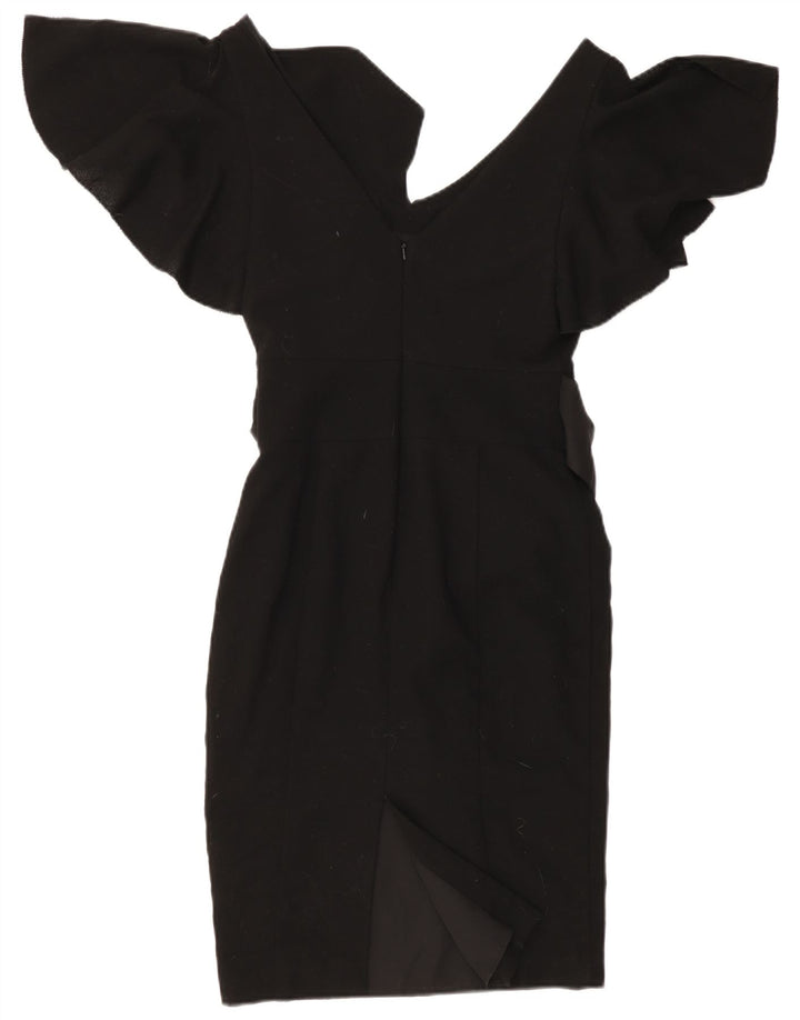 Abito aderente da donna Ted Baker taglia 1 XS lana nera