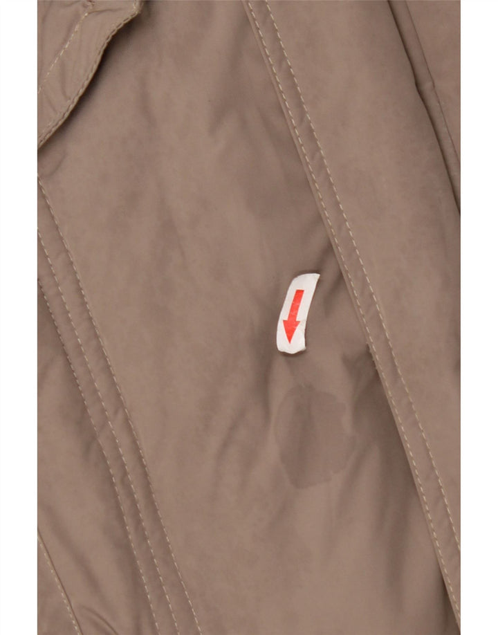 Giacca imbottita con cappuccio da uomo Kappa UK 42 XL Poliestere beige