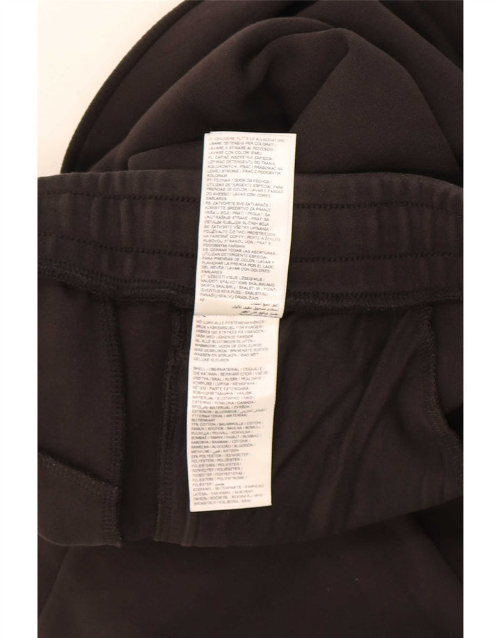 Pantaloni da tuta da uomo Puma in cotone nero medio