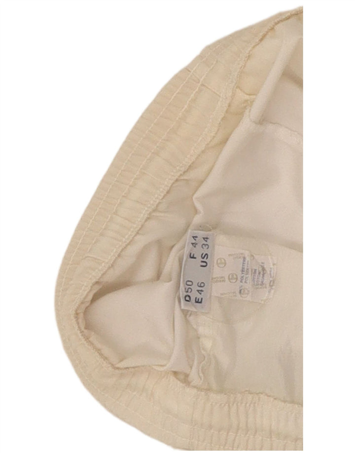 Pantaloncini sportivi grafici da uomo Sergio Tacchini EU 50 poliestere bianco medio