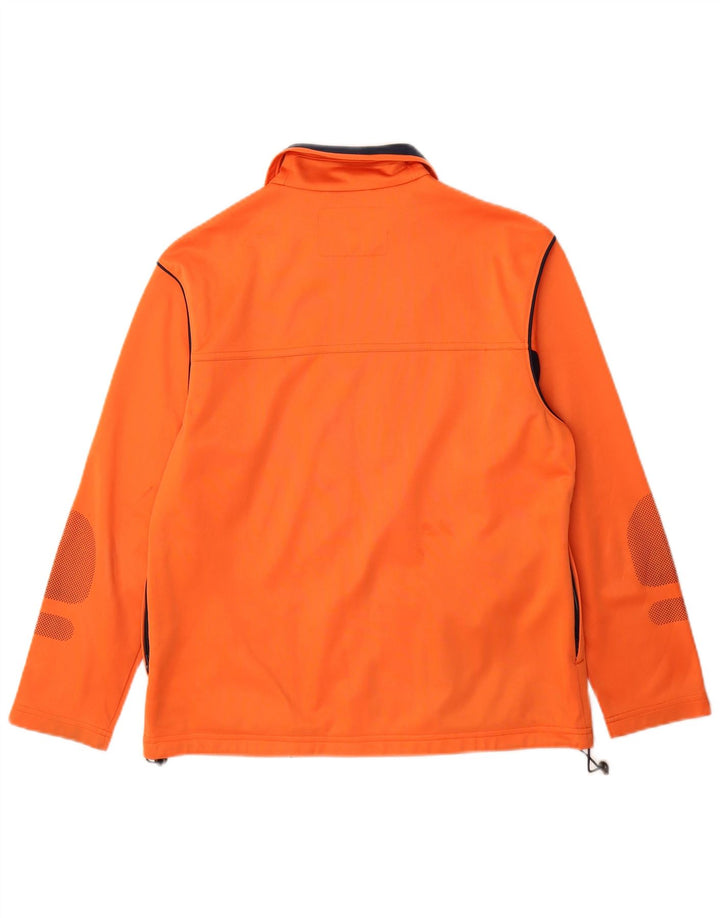 Giacca da tuta da ragazzo Lotto 13-14 anni Large Orange Colourblock